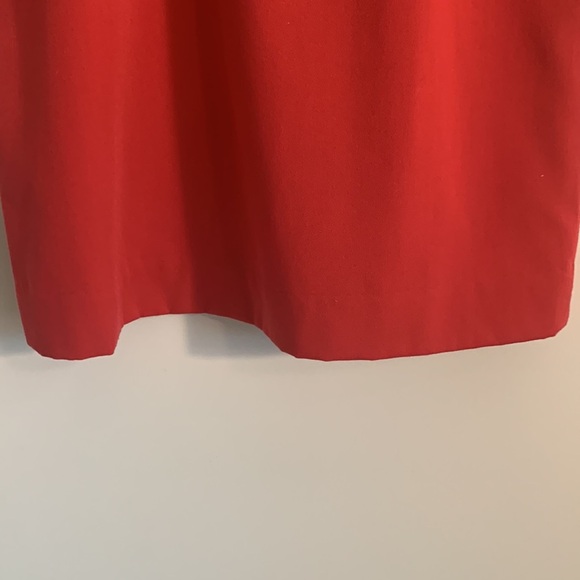 Vintage Pendleton red pencil skirt, size 10 - Picture 3 of 8